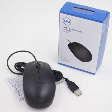 Dell MS111 USB Optical Mouse – Reliable & Comfortable